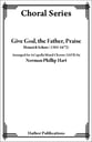 Give God, the Father, Praise SATB choral sheet music cover